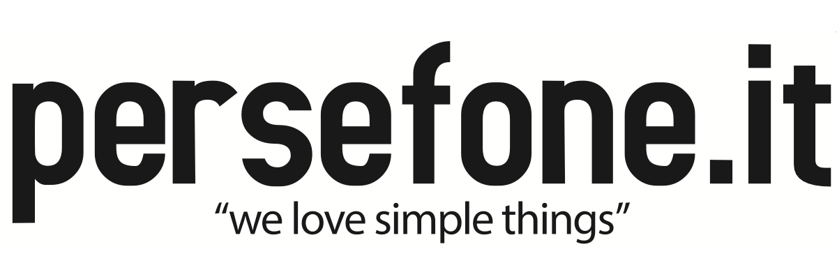 Persefone.it – we love simple things