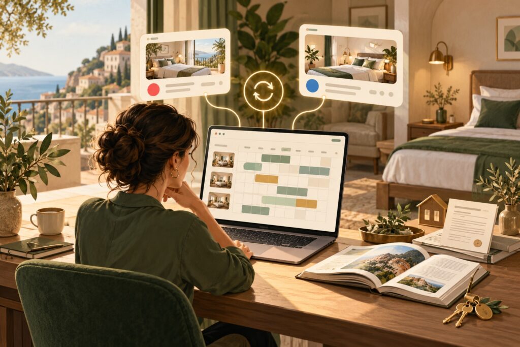 Airbnb e Booking.com channel manager