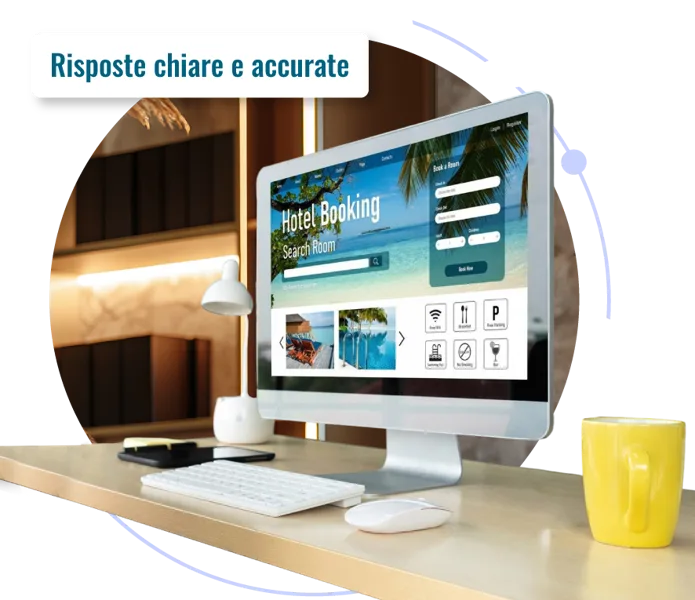 Prenotazioni dal sito della struttura